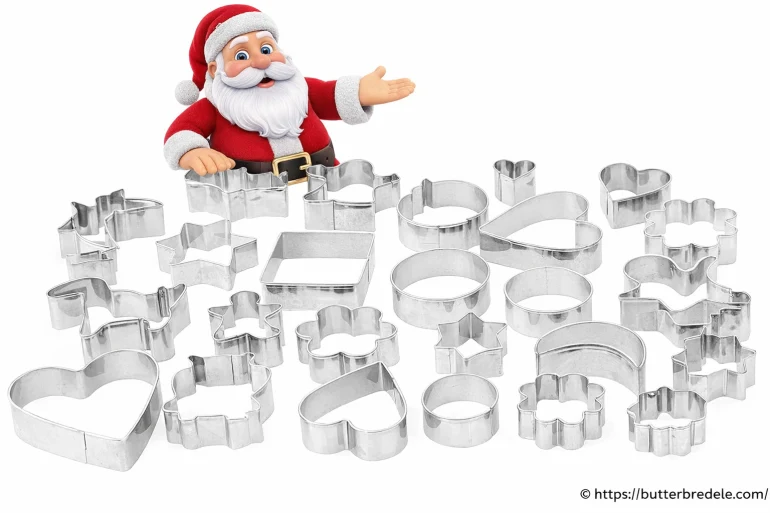 Emporte-pièces de Noël pour butterbredeles