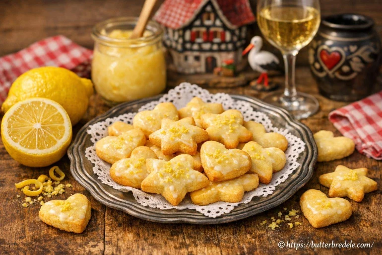 Butterbredele au citron : recette acidulée d’Alsace à découvrir