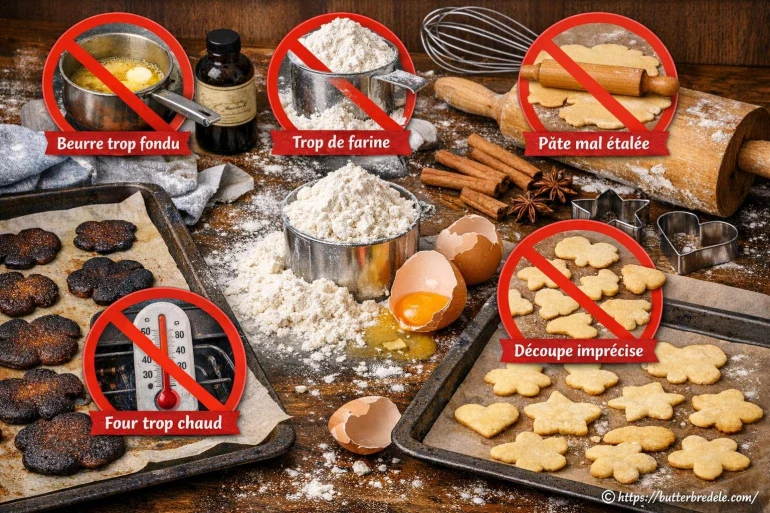 Erreurs courantes à éviter lors de la préparation des butterbredele