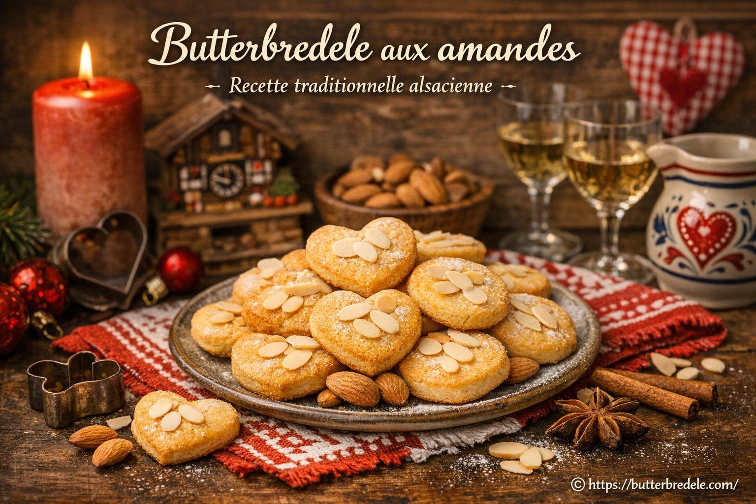 Butterbredele aux amandes : recette traditionnelle alsacienne à découvrir