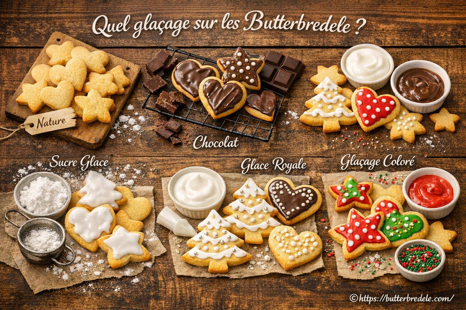 Quel glaçage choisir pour les butterbredele ?