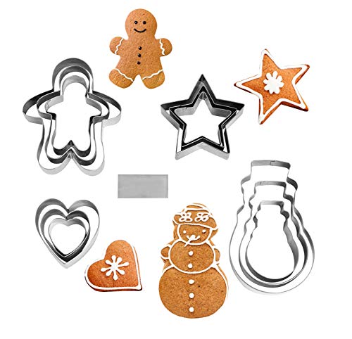 NEWLINE NY Acier inoxydable 13 pièces cookie ensemble de cou