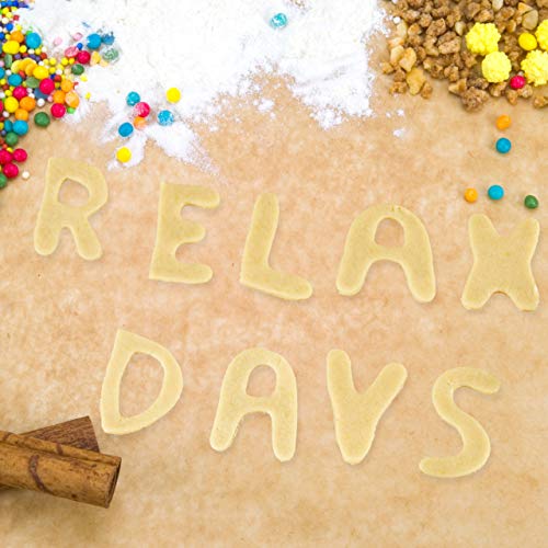 Relaxdays Emporte-pièce, set de 36, lettres et chiffres, pou
