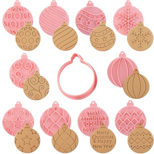 YeahBoom 10 Pièces Emporte Pièces Noël, Moule à Biscuit 3D e